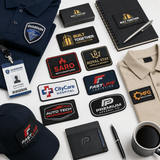 Corporate PVC Logo Patches | Custom 3D Rubber Logo Patches for Business Uniforms & Branding