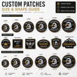 Custom Uniform Embroidered Patches | Company, Security, School & Team Logo Patches