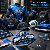 Custom Sports Sublimation Patches | Full Color Team Logo & Uniform Patches - Patch Vista