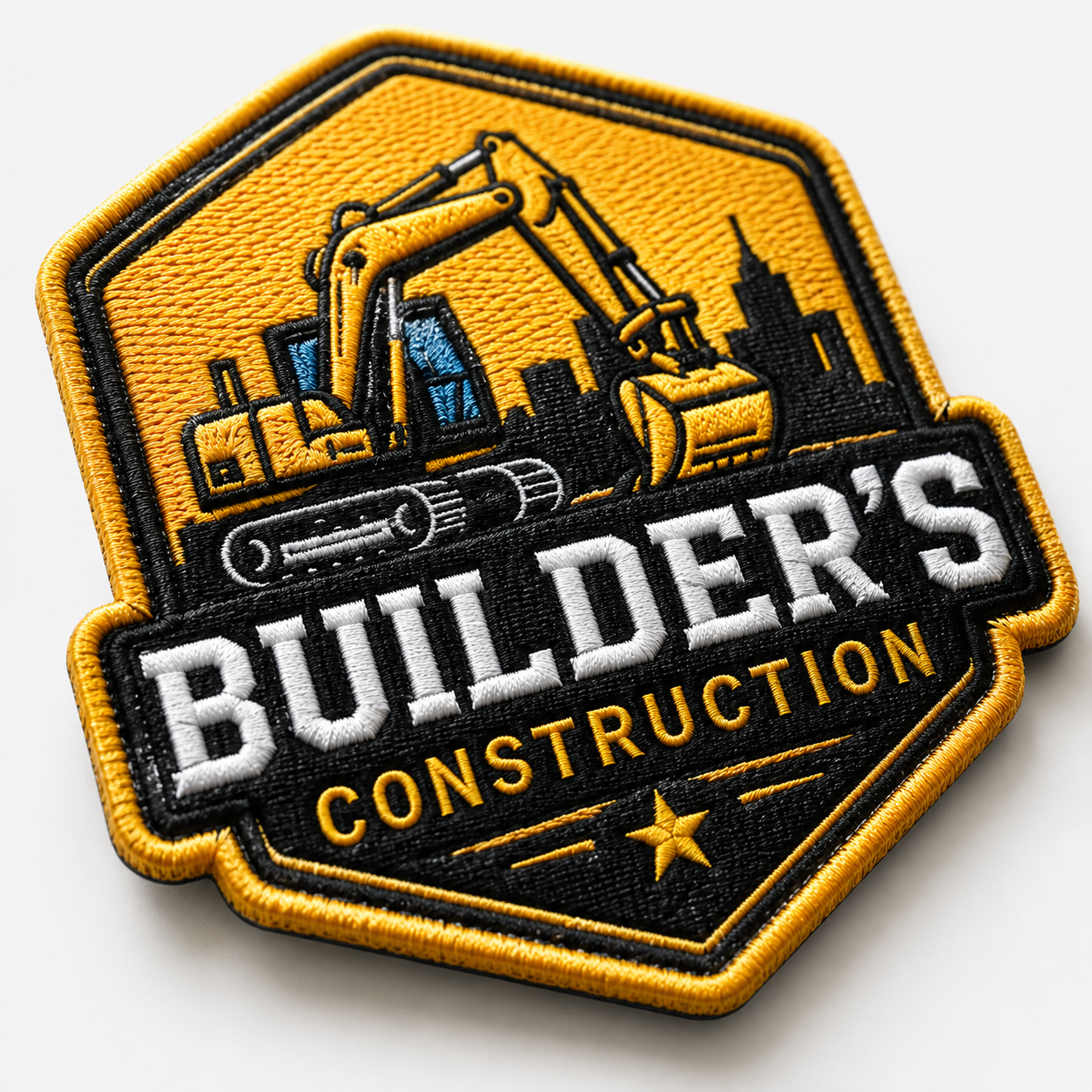 Custom Business Logo Patches | Premium Embroidered Iron-On & Sew-On Patches for Uniforms, Caps, Jackets, Workwear & Apparel