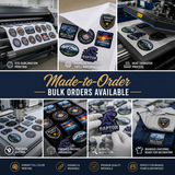 Premium Custom Sublimation Patches | Full-Color Logo Patches for Brands, Uniforms & Businesses