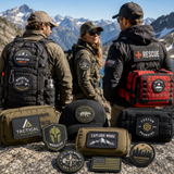 Custom Tactical PVC Patches | 3D Velcro Rubber Morale Patches for Military, Police & Outdoor Gear