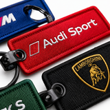 Luxury Custom Embroidered Keychains | Personalized Logo, Name & Premium Promotional Keychains