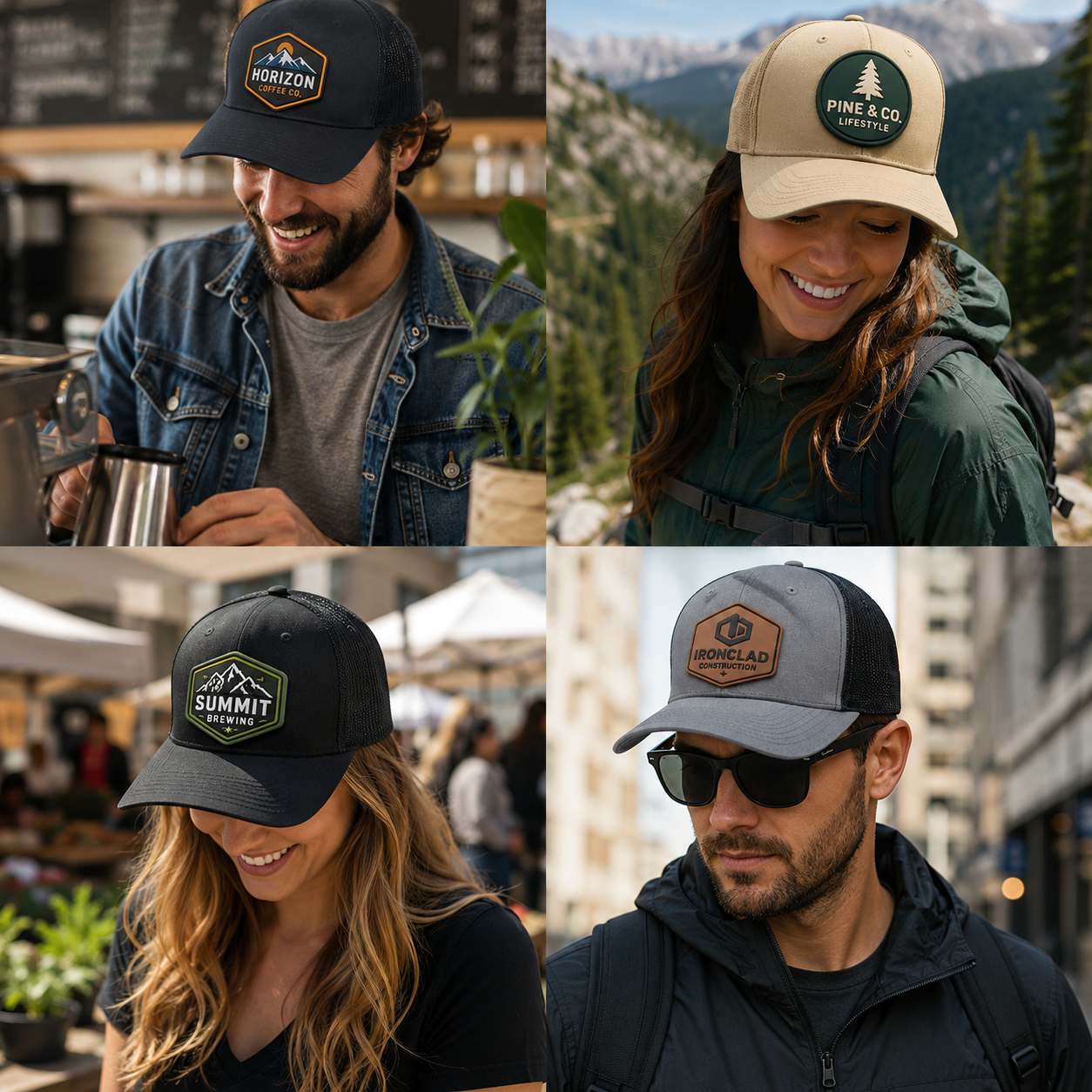 Premium PVC Hat Patches | Custom 3D Rubber Logo Patches for Caps, Trucker Hats & Headwear