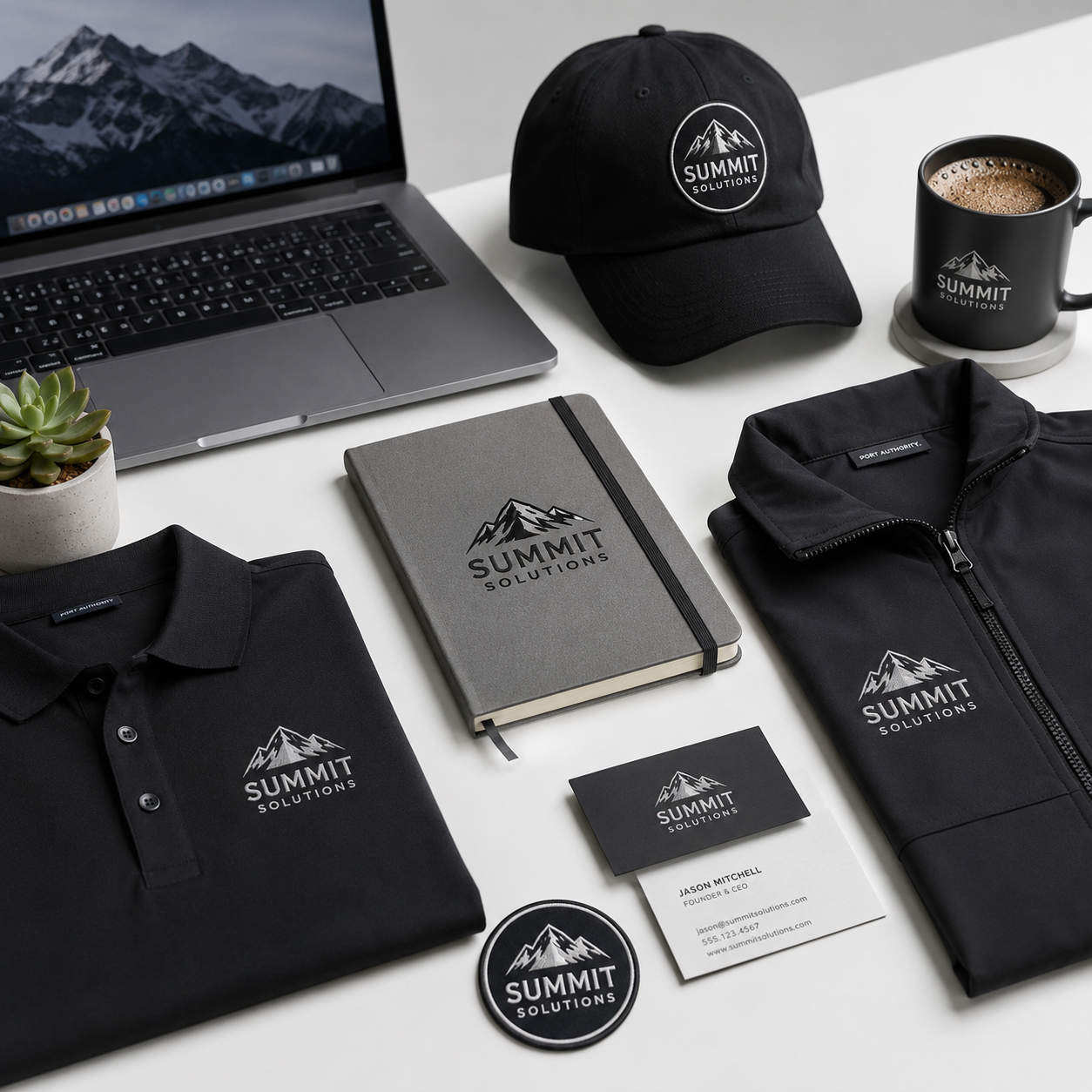 Custom Business Logo Patches | Premium Embroidered Iron-On & Sew-On Patches for Uniforms, Caps, Jackets, Workwear & Apparel