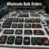 Wholesale Custom PVC Patches | Bulk 3D Rubber Logo Patches for Businesses, Brands & Uniforms