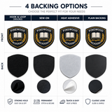 School & College PVC Patches | Custom 3D Rubber Logo Patches for Uniforms, Clubs & Teams