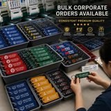 Corporate Embroidered Keychains | Custom Logo Promotional Keychains for Businesses & Events