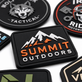 Custom 3D PVC Logo Patches | Premium Personalized Rubber Patches for Brands & Uniforms