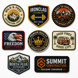 Bulk Custom Embroidered Patches | Wholesale Logo Patches for Clothing Brands, Uniforms & Businesses