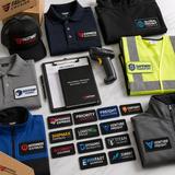 Uniform Woven Patches for Logistics Companies | Custom High-Detail Logo Patches for Workwear