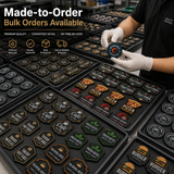 Restaurant Logo PVC Patches | Custom 3D Rubber Logo Patches for Restaurant Uniforms & Aprons