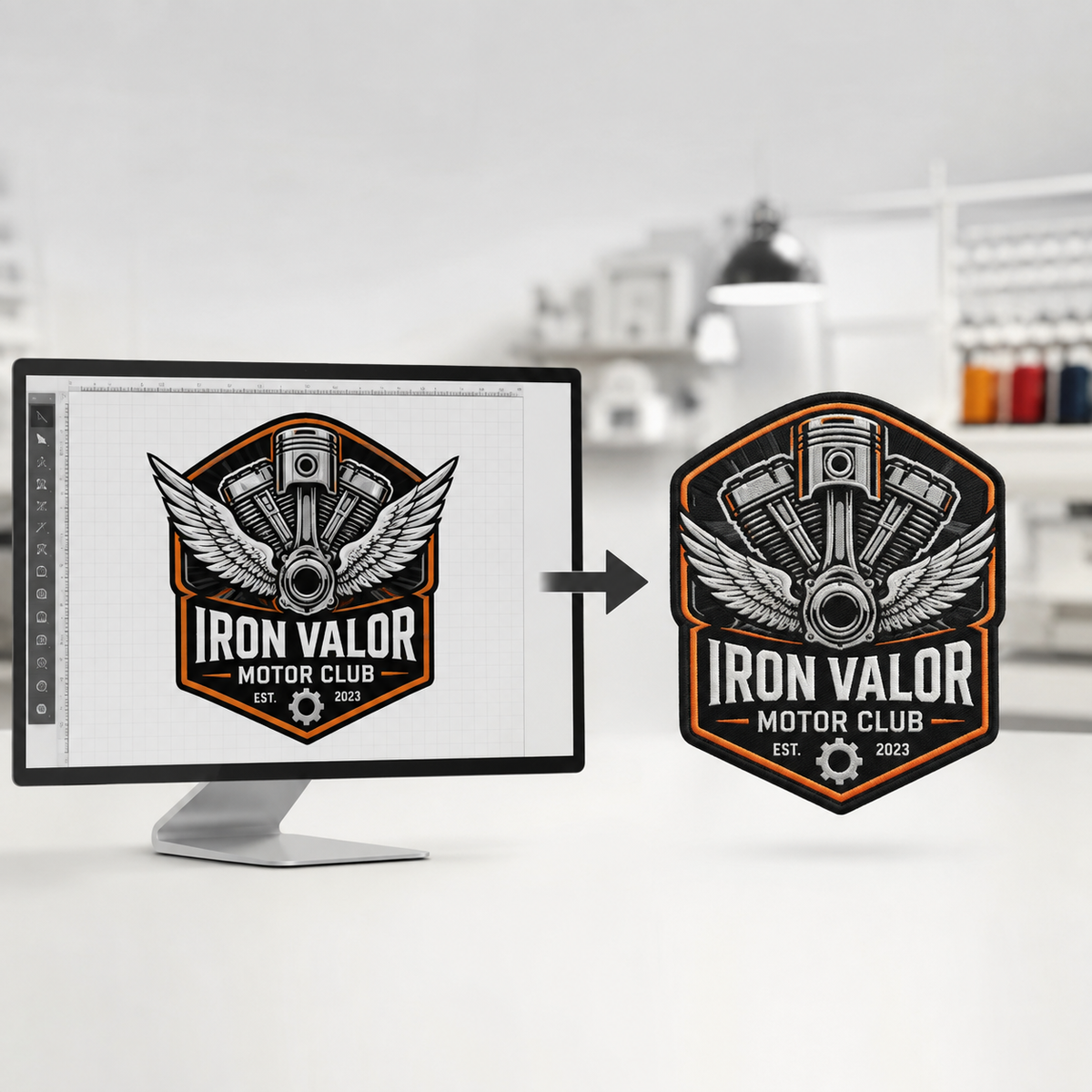 Custom Sublimation Patches – Full Color Logo, Photo & Personalized Patches - Patch Vista