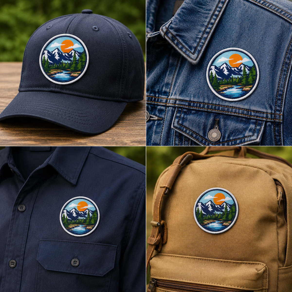 Custom Sublimation Patches – Full Color Logo, Photo & Personalized Patches - Patch Vista