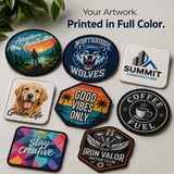Custom Sublimation Patches – Full Color Logo, Photo & Personalized Patches - Patch Vista