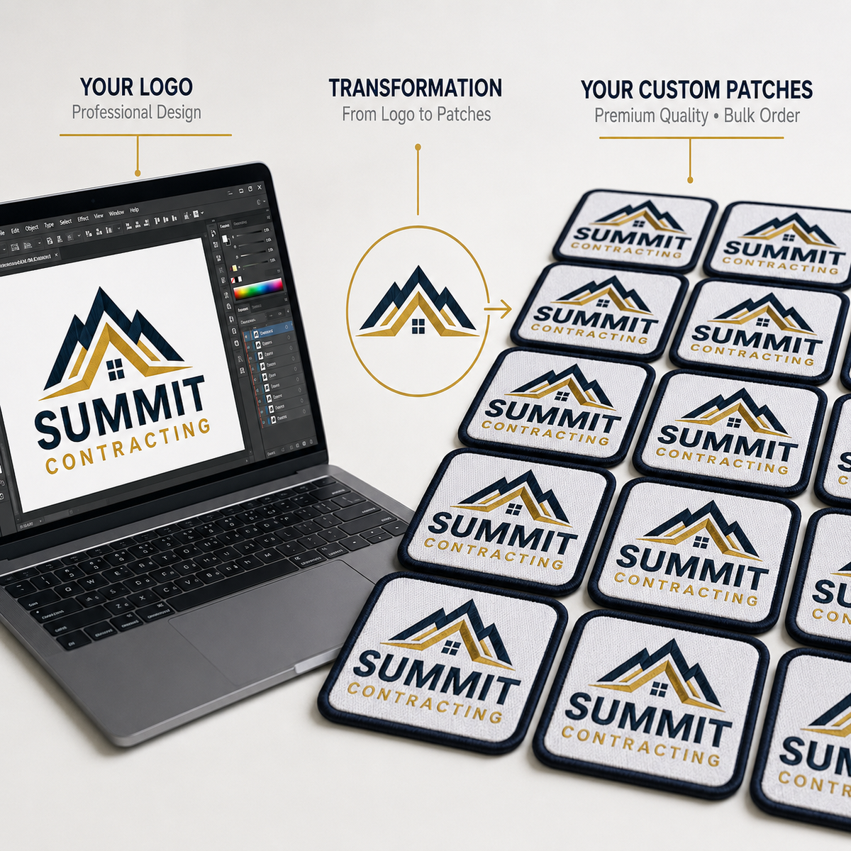 Custom Logo Patches – Elevate Your Brand with Personalized Professional Patches - Patch Vista