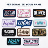 Custom Name Sublimation Patches – Personalized Name Patches for Hats, Bags & Apparel - Patch Vista