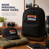 Custom Name Sublimation Patches – Personalized Name Patches for Hats, Bags & Apparel - Patch Vista