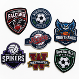 Custom Sports Sublimation Patches – Team Logo, Mascot & Uniform Patches - Patch Vista