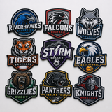 Custom Sports Sublimation Patches – Team Logo, Mascot & Uniform Patches - Patch Vista
