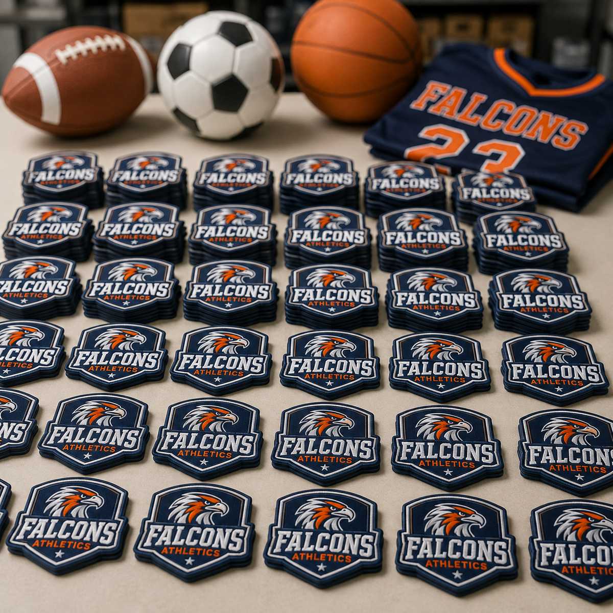 Custom Sports Sublimation Patches – Team Logo, Mascot & Uniform Patches - Patch Vista