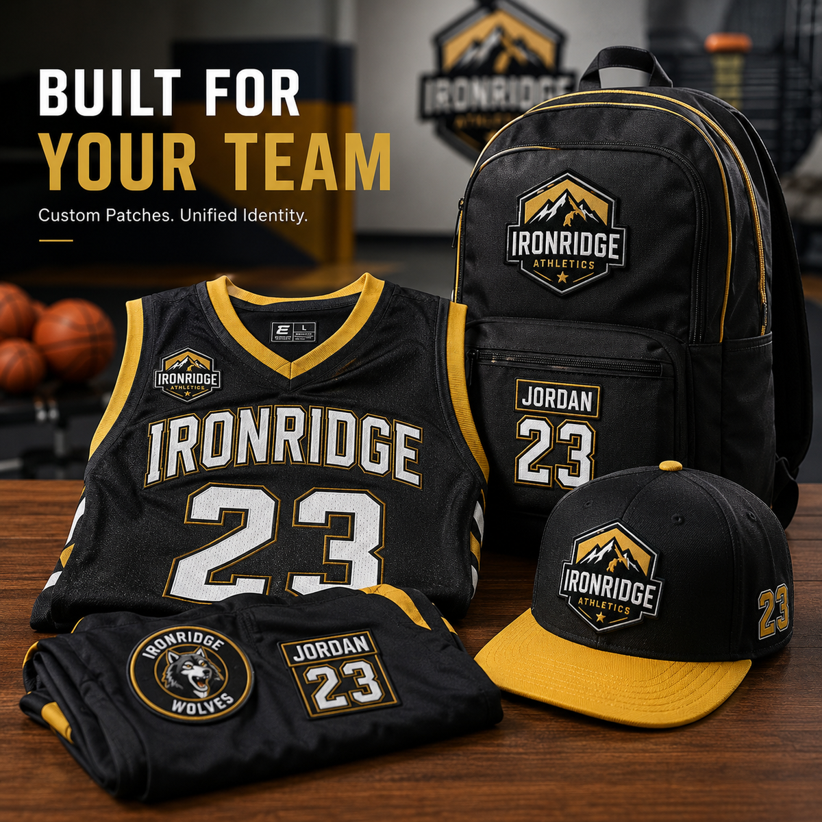 Custom Sports Sublimation Patches – Team Logo, Mascot & Uniform Patches - Patch Vista