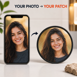 Transform Memories with Personalized Photo Sublimation Patches - Patch Vista