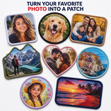 Transform Memories with Personalized Photo Sublimation Patches - Patch Vista