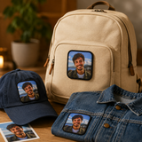 Transform Memories with Personalized Photo Sublimation Patches - Patch Vista