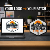 Custom Logo Sublimation Patches – Full Color Printed Patches for Businesses - Patch Vista