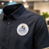 Custom Logo Sublimation Patches – Full Color Printed Patches for Businesses - Patch Vista
