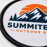 Custom Logo Sublimation Patches – Full Color Printed Patches for Businesses - Patch Vista