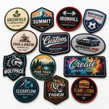 Custom Printed Sublimation Patches - Personalized Logo & Design Patches - Patch Vista