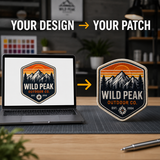 Custom Printed Sublimation Patches - Personalized Logo & Design Patches - Patch Vista