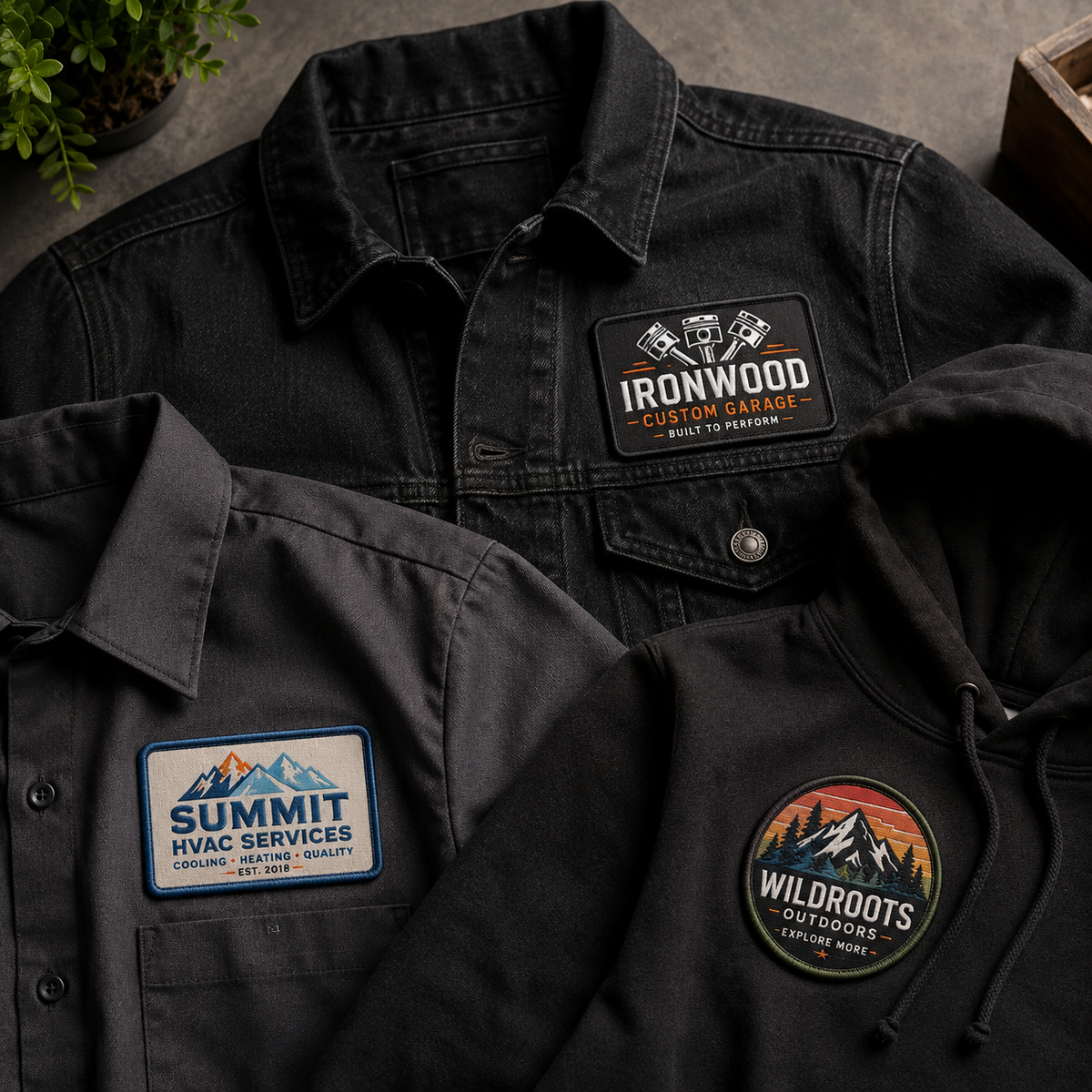 Custom Printed Sublimation Patches - Personalized Logo & Design Patches - Patch Vista