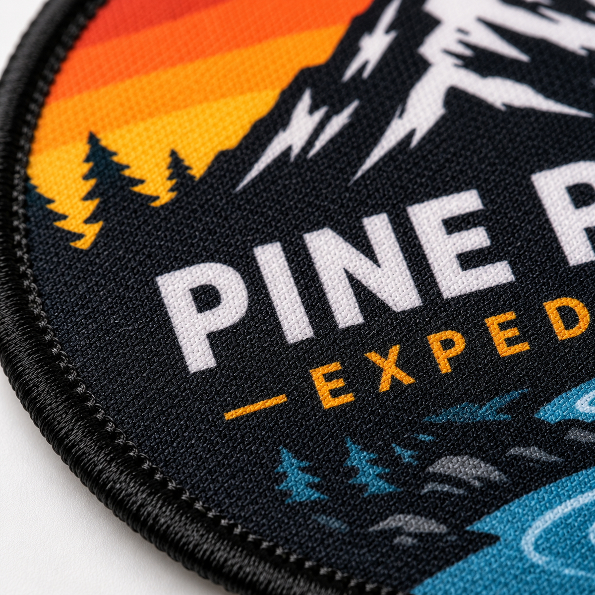 Custom Printed Sublimation Patches - Personalized Logo & Design Patches - Patch Vista