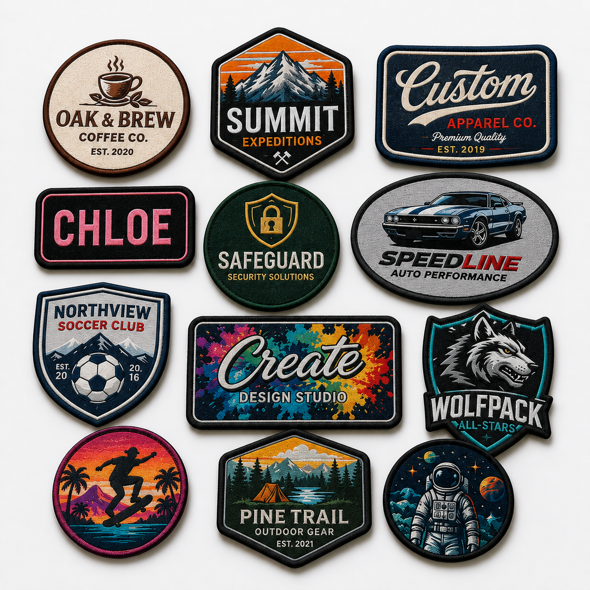 Custom Fabric Patches – Personalized Patches for Hats, Jackets & Apparel - Patch Vista