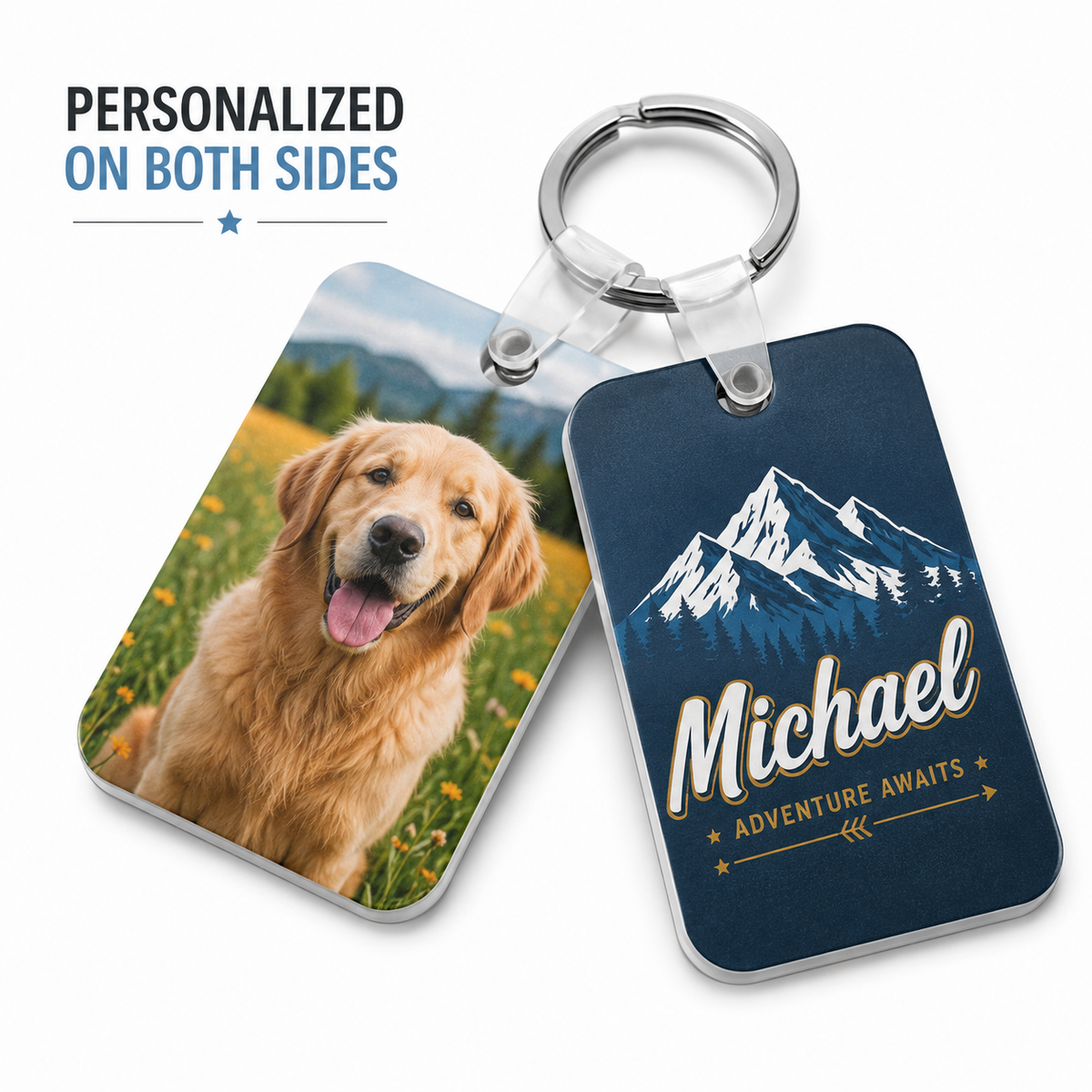 Personalized Custom Sublimation Keychain: Transform Your Memories into Everyday Essentials - Patch Vista