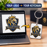 Personalized Custom Sublimation Keychains – Your Logo, Your Design, Your Accessory - Patch Vista