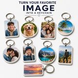 Personalized Photo Keychain – Create Your Unique Keepsake - Patch Vista