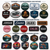 Custom Fabric Patches – Personalized Patches for Hats, Jackets & Apparel - Patch Vista