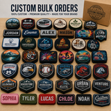 Custom Full Color Sublimation Patches – Custom Logo, Name & Artwork Patches - Patch Vista