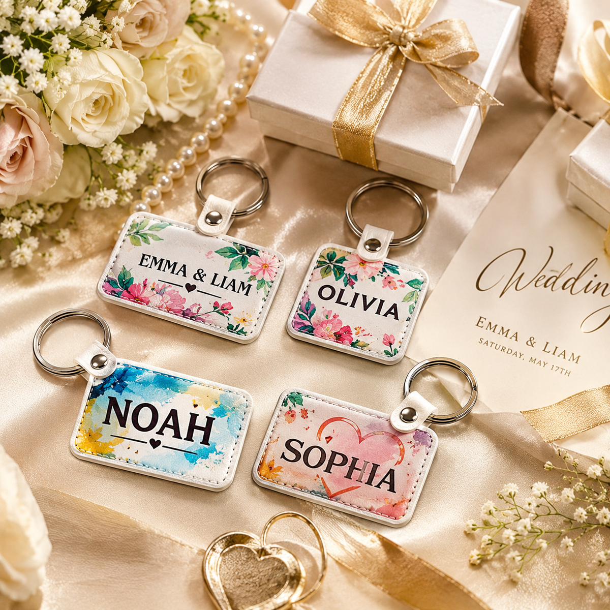 Custom Personalized Name Keychains – Create Your Unique Accessory Today! - Patch Vista