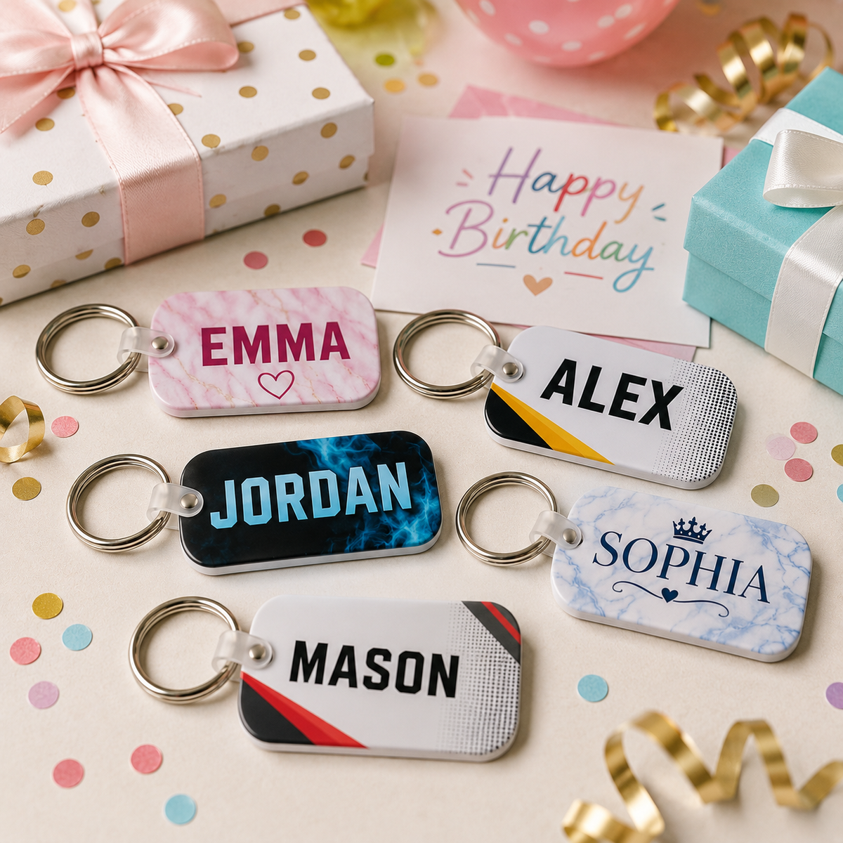 Custom Personalized Name Keychains – Create Your Unique Accessory Today! - Patch Vista