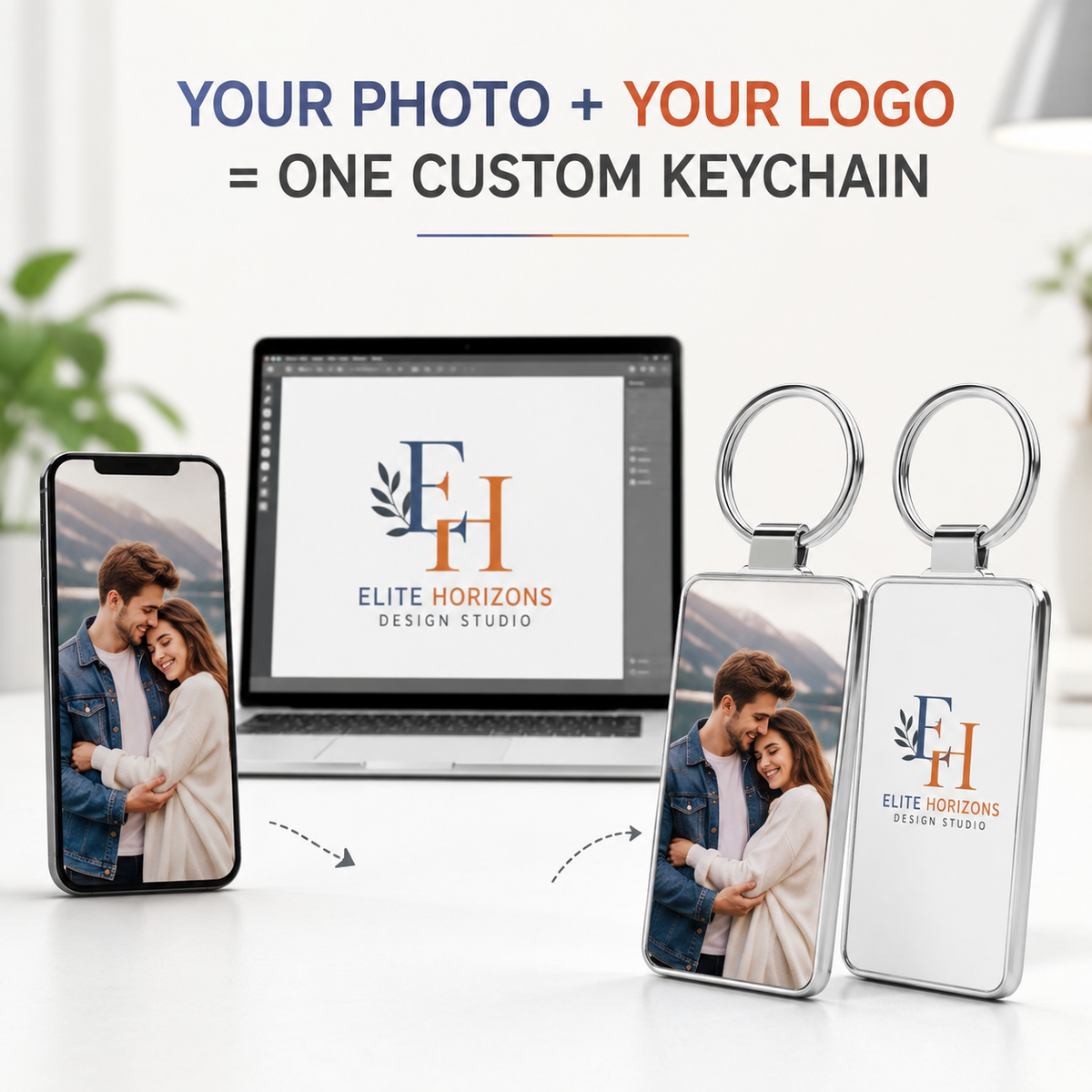 Custom Sublimation Keychains – Personalize Precious Memories - Patch Vista