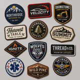 Custom Embroidered Patches | Personalized Iron On Logo Patches for Hats, Jackets & Backpacks - Patch Vista
