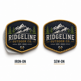 Custom Logo Embroidered Patches | Personalized Iron On & Sew On Business Patches - Patch Vista