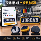 Personalized Embroidered Name Patches | Custom Name Tags for Hats, Jackets & Work Uniforms - Patch Vista