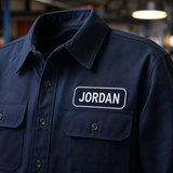 Personalized Embroidered Name Patches | Custom Name Tags for Hats, Jackets & Work Uniforms - Patch Vista