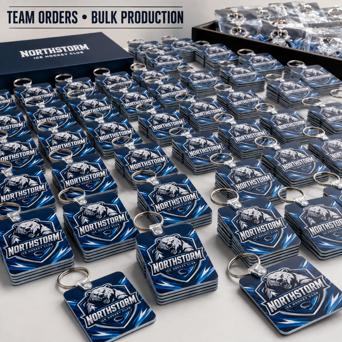 Personalized Team Keychains – Custom Sublimation Keychains for Every Sports Enthusiast - Patch Vista